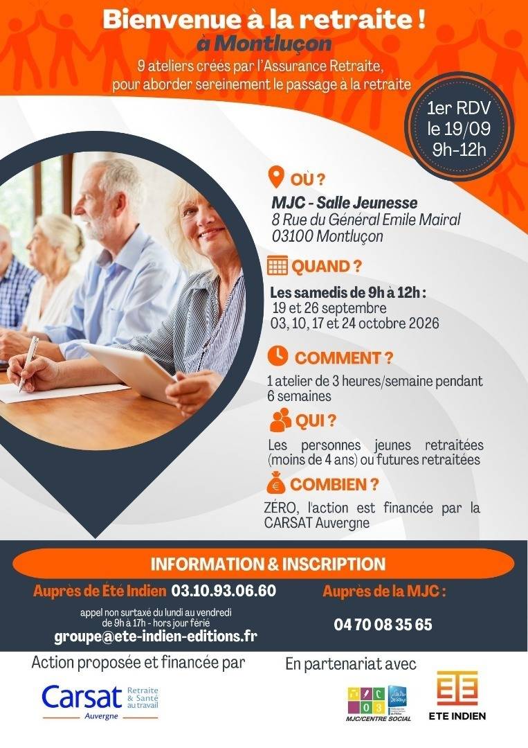Bienvenue à la retraite